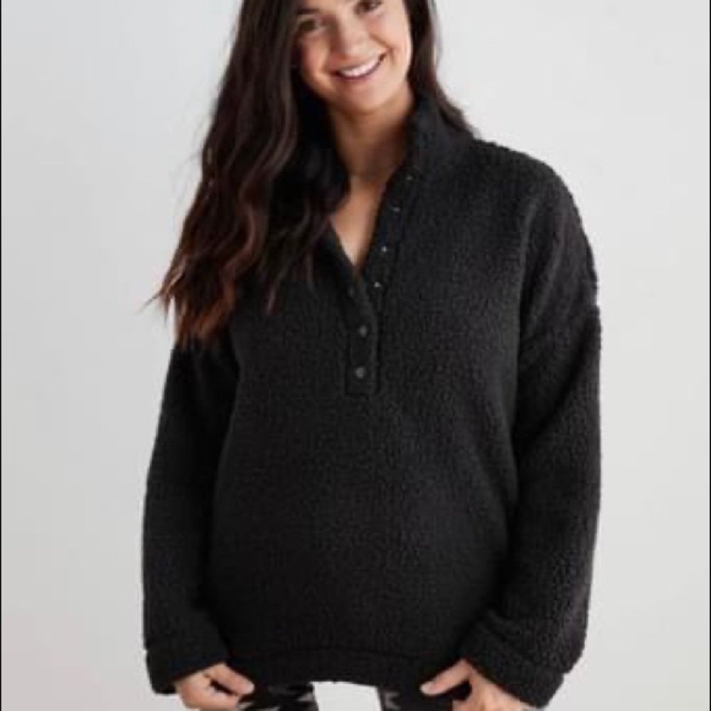 Cloud Sherpa Oversized Pullover